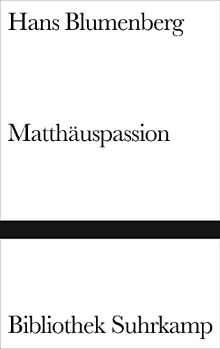 Matthäuspassion (Bibliothek Suhrkamp)
